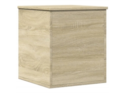 MAISON EXCLUSIVE Caixa Arrumação Madeira Derivados Carvalho Sonoma (40x42x46 cm)