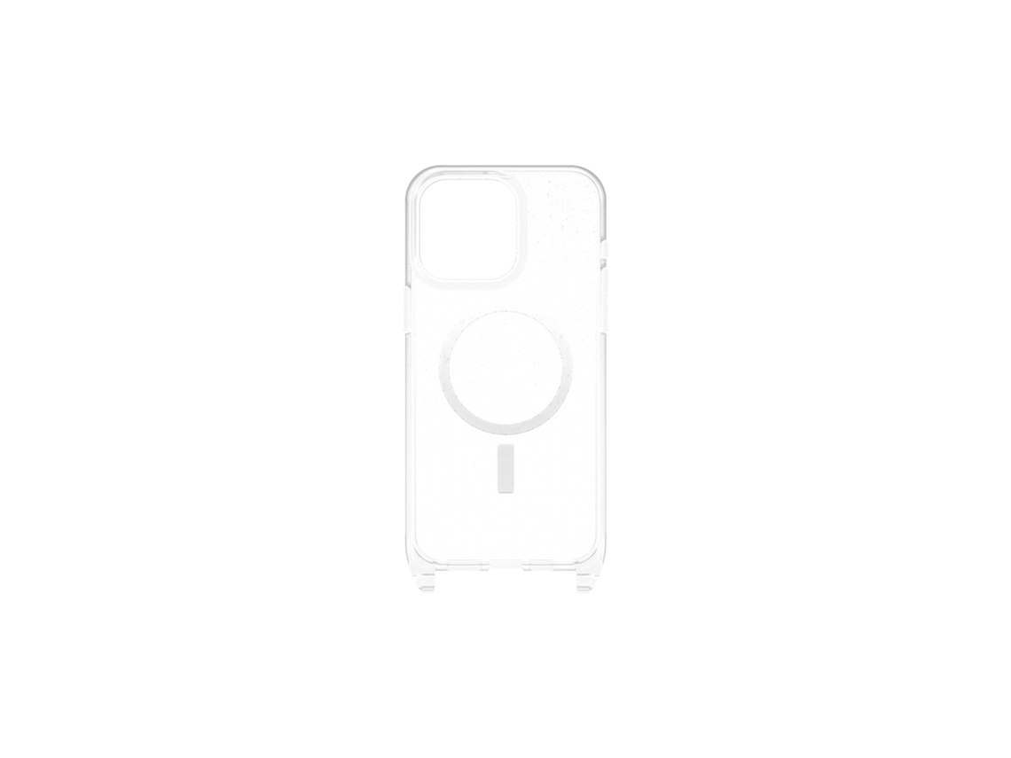 OTTERBOX Ott.77-93589 React Custódia Colar Magsafe Iphone 15 Pro Max Stardust Transparente
