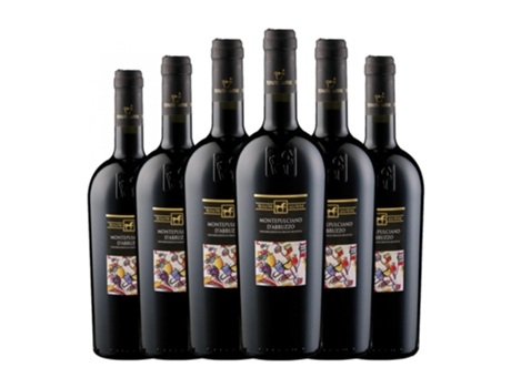 Vinho TENUTA ULISSE Unico Montepulciano Montepulciano d'Abruzzo (0.75 L - 6 Unidades)