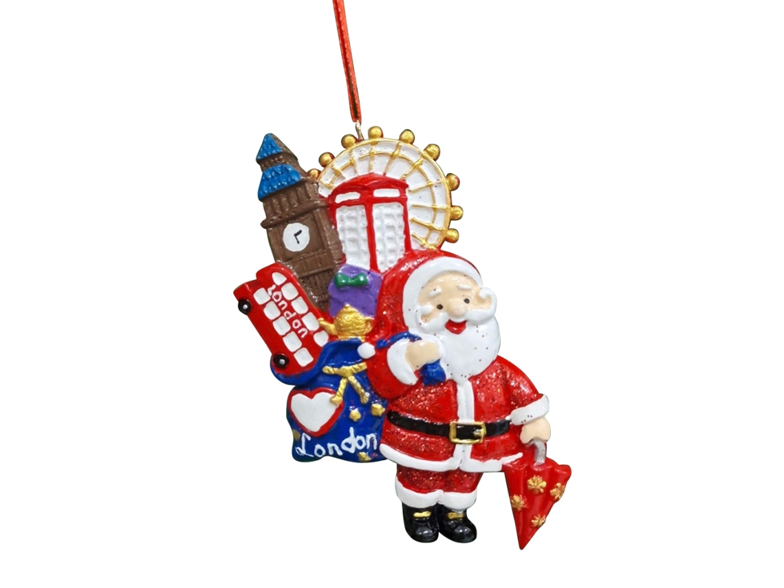 Bola de Natal de Resina para Árvore e Presente LAXISCREED