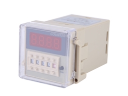 Contador Digital Relé Ac 220v 3a Dh48j-8 1-999900 Display Led