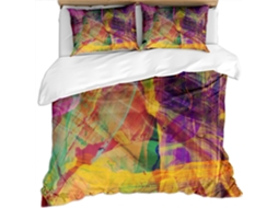 Capa de Edredom com 2 Fronhas 65x65cm em MICROFIBRA 240x260cm MAISON EXCLUSIVE