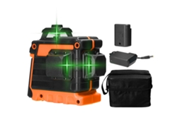 Nivel Laser 12 Líneas Luz Verde Auto-nivelante Recargable 3 Colores Usb