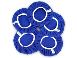 5 Peças De Toalhas De Polimento De Microfibra 125-150mm Para Lixadeira Orbital Carro Móveis Metal Madeira Laváveis Reutilizáveis