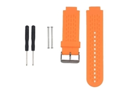 Pulseira Esportiva De Silicone, Compatível Com Relógio Garmin Approach S2/ S4, Laranja