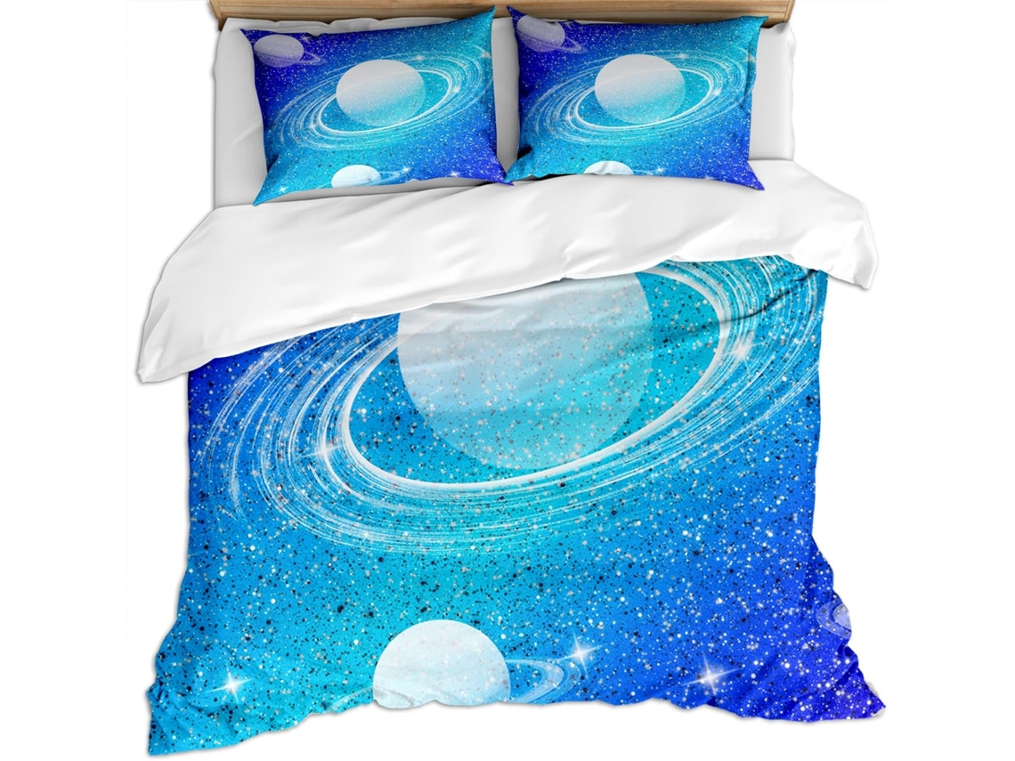 Capa de Edredom Infantil em Microfibra Fronha 200x200 Cm (LxA)