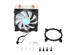 Cooler Para Pc Desktop Com 4 Pipes De Calor De Cobre Puro, Cooler Silencioso Rgb E Dissipador De Calor Para Cpu