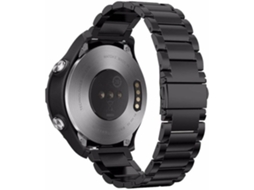 Bracelete De Luxo Em Aço Inoxidável Para Huawei Watch Gt 24mm, Preta.