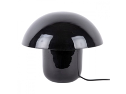 Lâmpada De Mesa Fat Mushroom H25cm Present Time Preto