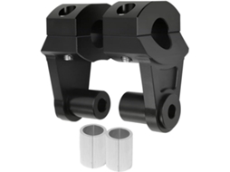 Guidão De Motocicleta 22 Mm 28 Risers Acessórios Fat Bar Manopla Zinco Alumínio