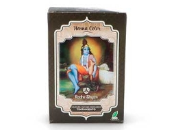Henna RADHE SHYAM / SITARAMA Pó Castanho (100 g)