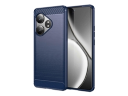 Capa De Celular Tpu Com Textura Escovada De Fibra De Carbono