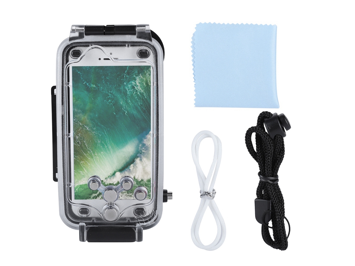 Capa de Mergulho para Telefone Apple EOOCOO (resistente à Água até 40m)