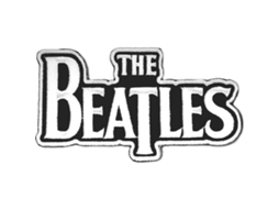 Emblema de Coser ROCK OFF The Beatles White Drop T Logo