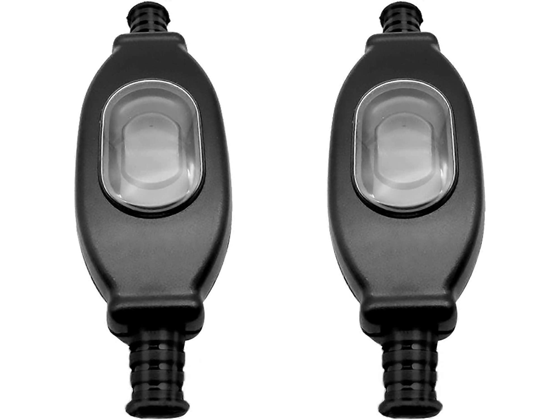 Interruptor de Cable, 2 peças, IP65, 250V para Lâmpadas e Transformadores | S/MARCA