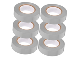 Fita Isolante De Pvc, 6 Rolos Para Fiação Elétrica
