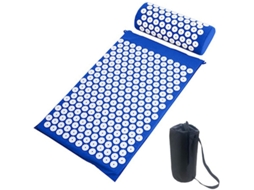 Conjunto De Tapete E Almofada Ioga Acupressão Com Bolsa, Para Massagem E Acupuntura