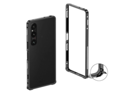 Capa Protetora Para Sony Xperia 1 Vi Com Estrutura De Metal E Dissipação De Calor, Preta