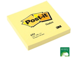 Bloco de Notas Adesivas POST-IT Canary Yellow™ Pack 12 (76 x 76 mm - 100 folhas)
