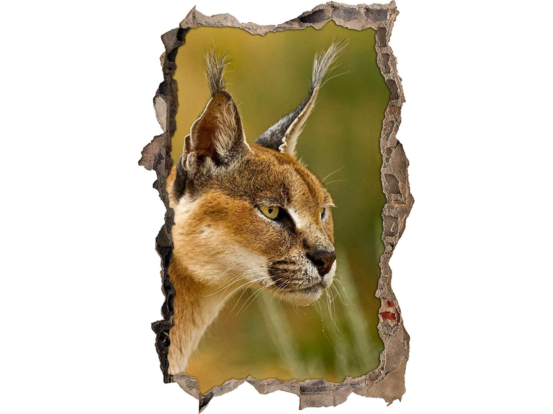 Adesivos Muraux Leopardo Adesivo Mural Para Salão De Beleza Quarto Cozinha Escritório Adulto Criança 56x81cm