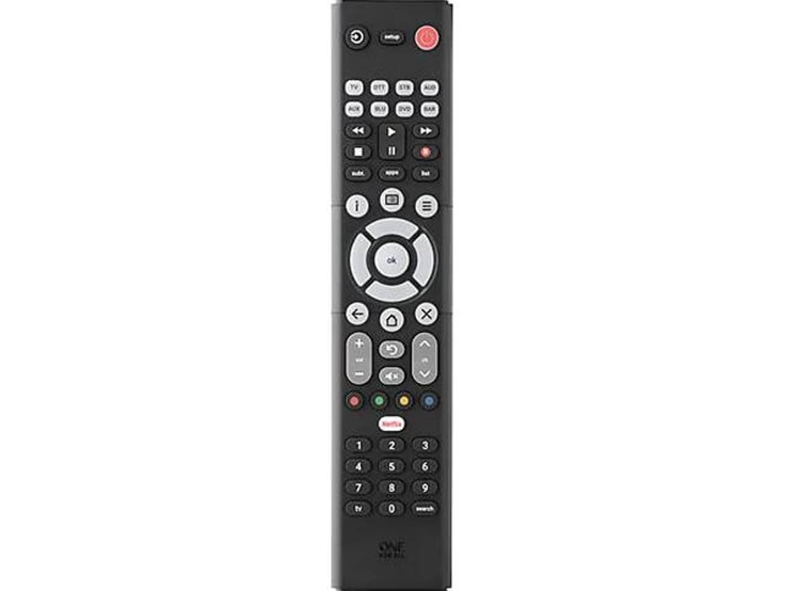 Comando TV Remoto ONE FOR ALL URC1282 (Outlet Caixa Aberta - Universal - Preto)