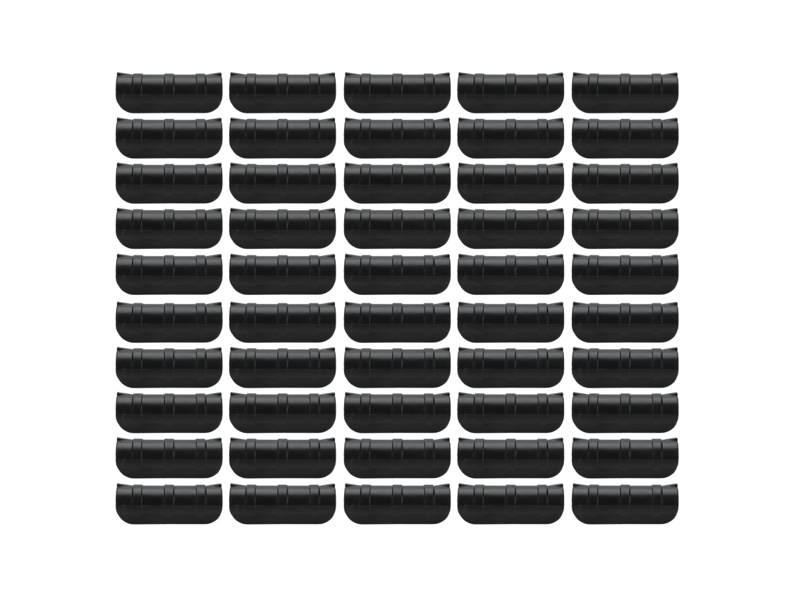 50pcs Abraçadeira para Estufa 10cm Clamp Tubo Resistente Ao Calor Acessório Jardim