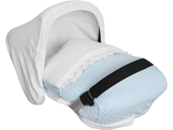 Forra BABYLINE Pom poms Azul  (capota não incluida)