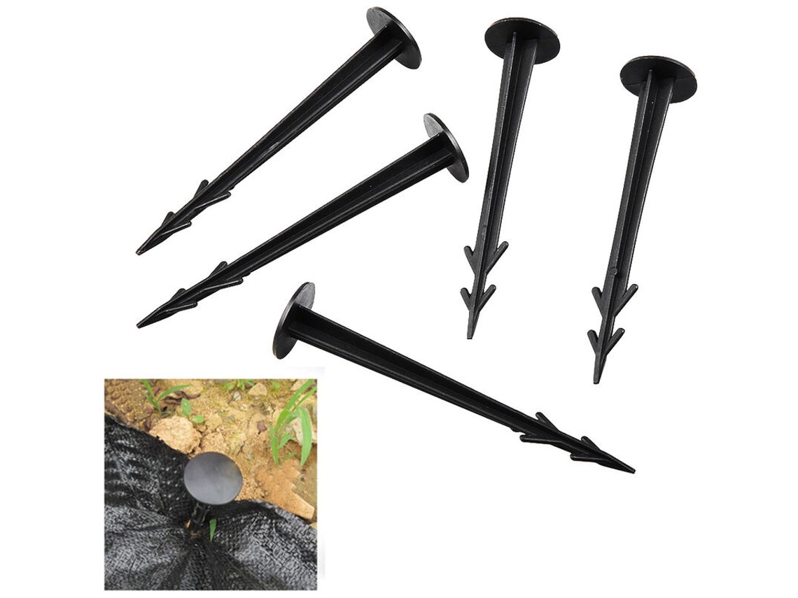 Estacas de plástico para marcação de jardim AQUAFORGE (12 cm, 50 unidades)