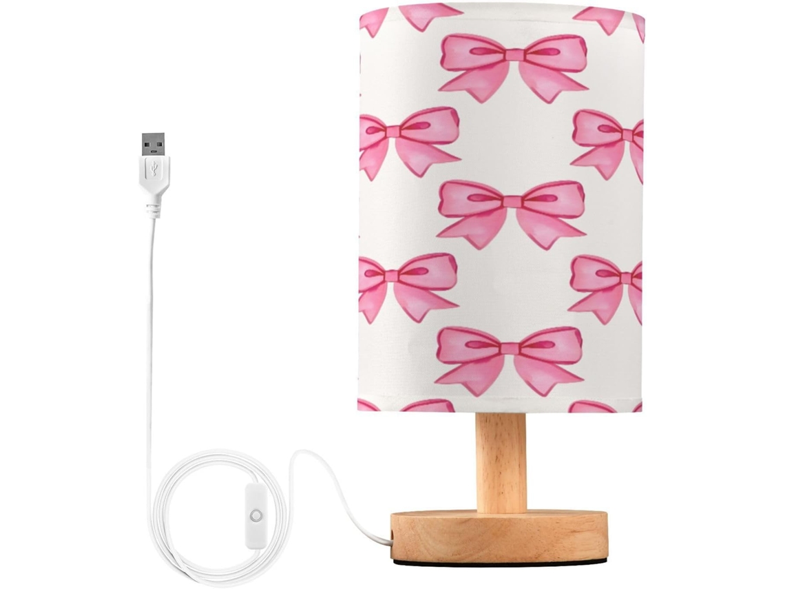 Abajur De Cabeceira In Format Nó Para Quarto, Con Portas De Regamento Usb C, Luminária De Mesa Cabeceira, Luminária