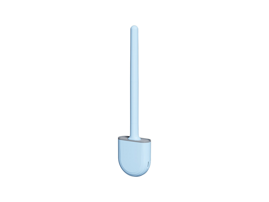 Escova Sanitária de Parede, Mini de Limpeza para Banheiro com Cabo Removível, Azul Iceberg AQUAFORGE