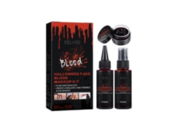 Kit Sangue Falso Halloween Eelhoe Realístico