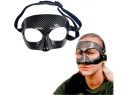 Rebe-máscara Com Protetor Nasal Ajustável Para Esportes - Confortável E Respirável