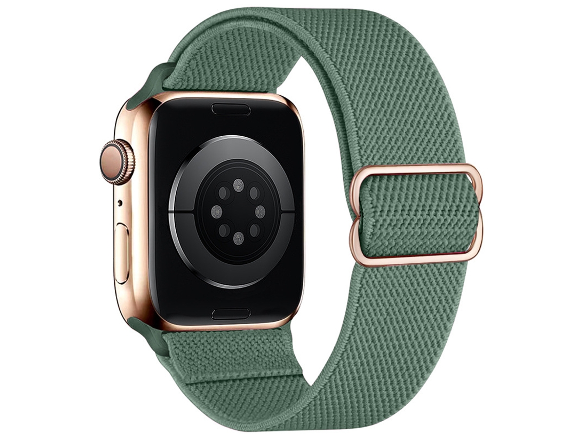 Bracelete Para Apple Watch 38/40/41/42mm Verde Pinheiro Cuich
