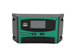Controlador De Carga Solar 12v/24v Automático Pwm Com 2 Portas Usb Para Lâmpada Fotovoltaica De Rua 20a