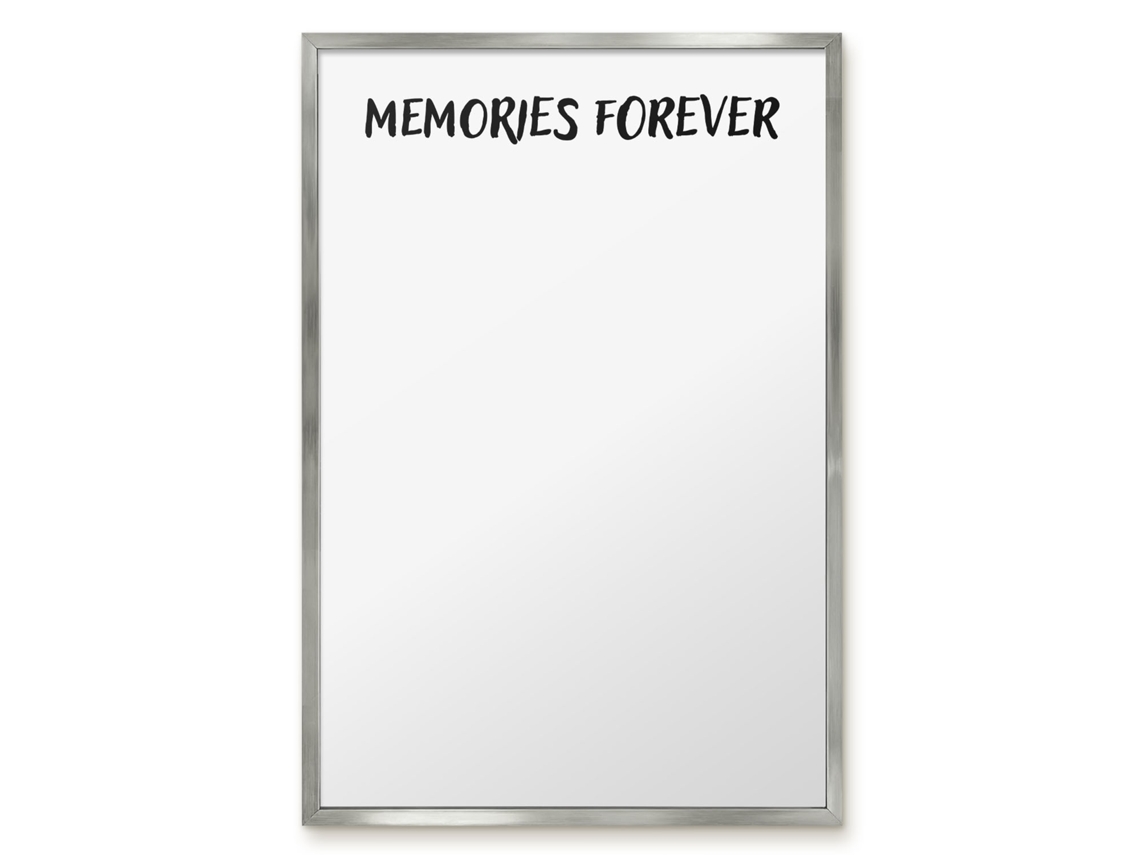 Quadro de parede magnético "Memórias para sempre" para escritório Espelharte (40x60 cm)