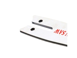 Conjunto de mini motosserra elétrica de 4 polegadas com placa guia e acessórios práticos para motosserra elétrica.