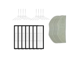 Peças Escovas Laterais Filtros Hepa Mop Pads para Xiaomi Mijia Stfcr01Sz