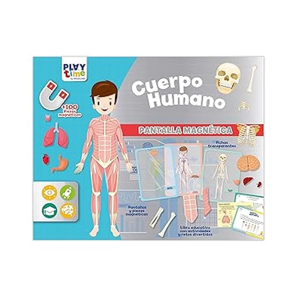 Pantalla Magnética El Cuerpo Humano Imagiland Ptmag01 Imagilandp25