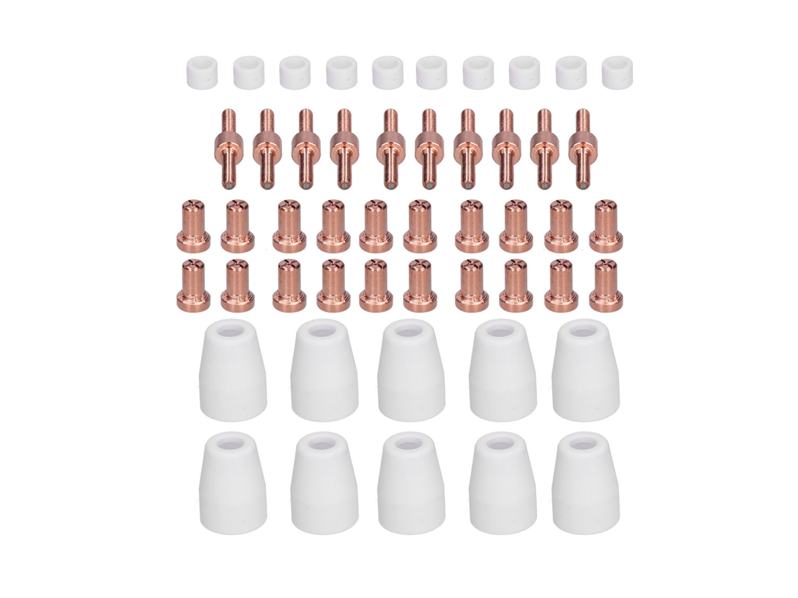 Kit De Consumíveis Para Tocha De Corte A Plasma: Elétrodos, Pontas, Bicos E Acessórios Pt‑3150pcs