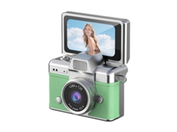 Mini Câmera Digital De 2026 Com Tela Lcd Articulada De 1,47 Polegadas, Mini Câmera Retrô Para Chaveiro Com Cartão De 64 Gb - Ideal Para Viagens,