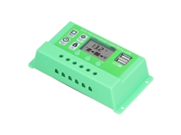 Controlador de Carga Solar PWM com Proteção Múltipla e LCD, 10a | S/MARCA