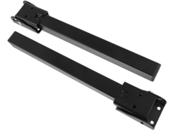 Sewacc 2 Peças Pés De Sofá Dobráveis Metal Reforçado, Suporte De Cama Robusto Em Aço Para Projetos Móveis Diy