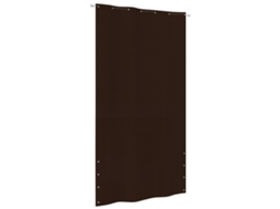 Vidaxl Tela De Varanda 140x240 Cm Tecido Oxford Castanho