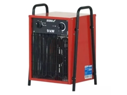 Aquecedor elétrico de ambiente Ded9924 vermelho 9000 W Convector Aquecedor elétrico de ambiente Dedra