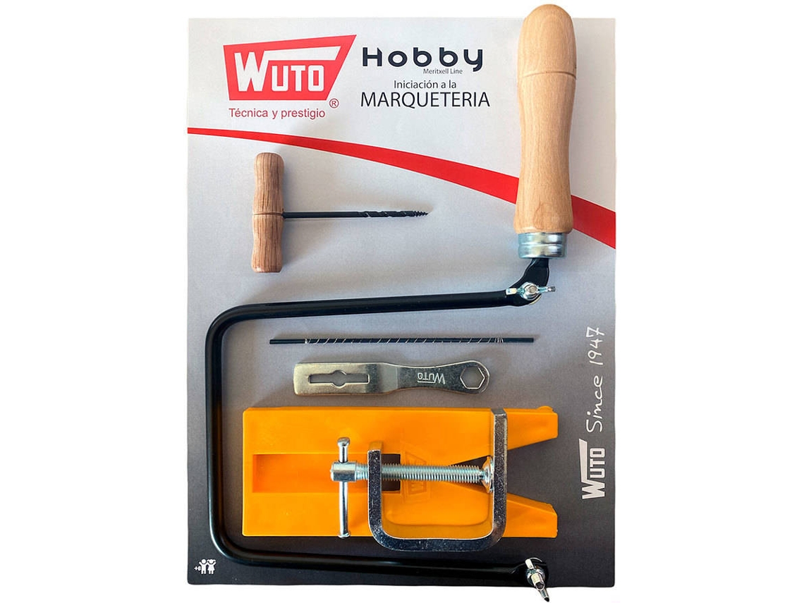 Conjunto de Ferramentas Manuais WUTO Kit Marchetaria