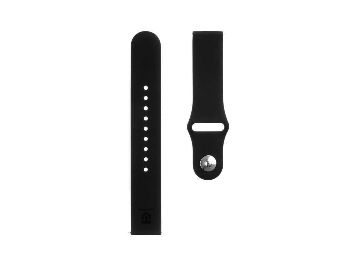 Pulseira TÁTICA Smartwatch Silicone 20Mm Preta