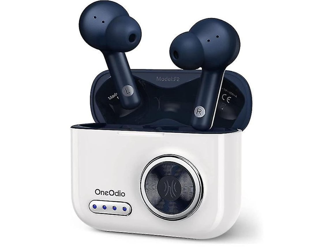 Auriculares Sem Fios Bluetooth Microfone Para Chamadas Estojo De Carregamento Lurelia