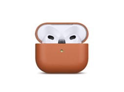 Capa Protetora De Couro Integral Para Fones De Ouvido Airpods Pro