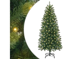Conjunto 1 Árvore Artificial Vidaxl Verde Plástico (120 Cm)