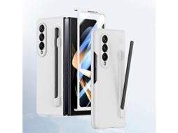 Capa De Celular Em Policarbonato Com Toque Aveludado E Caneta/estojo Para Samsung Galaxy Z Fold4 5g.